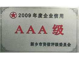 09年企业荣誉